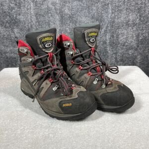 Asolo Hiking Boots Mens 9 Brown Goretex Heavy Duty Outdoors Adventure Suede